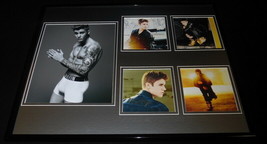 Justin Bieber Shirtless Framed 16x20 Photo Display - £62.01 GBP