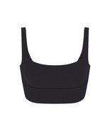 SKIMS Sports Bra Everyday Bra Square Neck Bralette Onyx Black Sz S - $28.04