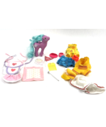 Vintage My Little Pony G1 Lot Clothes Bib Blanket Accessories Cloud Band... - $38.37 CAD