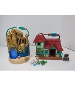 Disney Animator&#39;s Collection- Little Mermaid &amp; Lilo &amp; Stitch Mini Castle... - $20.31