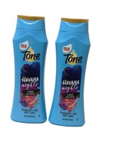 Tone Soap Body Wash Havana Nights Cuban Blue Rose Flagrantly fun 2 x  16... - $22.00