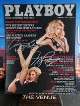 Judy &amp; Audrey Landers (Celebrity Cover 8x10 Photo) signed Autographed - ... - £47.05 GBP