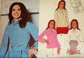 McCALL&#39;S PATTERN 5810 SZ 14 MISSES&#39; BLOUSE IN 4 VARIATIONS - $3.00