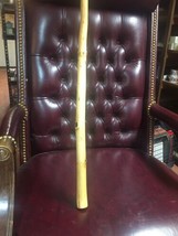 Hand carved walking stick , Mushroom Stick Cane Rustic Folk Art #20 - £14.30 GBP