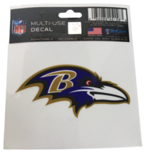 Baltimore Ravens Decal Sticker NFL Football Removable Resuable WinCraft Small - $2.99