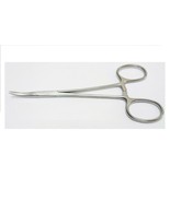 NJ LMS Pet Dog Cat Grooming Ear Hair Remove Puller Locking Forceps Curve... - $3.93