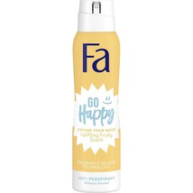 Fa Go Happy Antiperspirant Spray 0% Alcohol 150ml- Free Shipping - £7.52 GBP