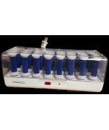 Profiles SPA Belson 24 Flocked Hot Hair Rollers Curlers SS-242R Vintage  - $37.00