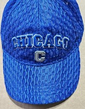 Chicago Desiger Ball Cap With Raised Metal C Logo Adjustable One Size - £6.82 GBP