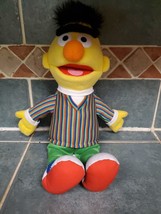 Bert Sesame Street 14&quot; Plush 2003 Nanco Stuffed Animal Toy VGC - £6.81 GBP