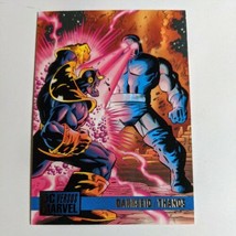 1995 Marvel Versus DC  Comic Trading Card Darkseid vs Thanos # 92 - £4.90 GBP
