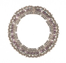 Superbe Mexico MR-39 Argent Améthyste & Turquoise Collier Et Bracelet En... - $68,172.67 MXN Superbe Mexico MR-39 Argent Améthyste & Turquoise Collier Et Bracelet En... - $68,172.67 MXN