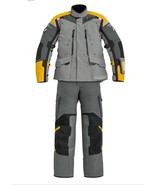 Grey/Yellow BMW Rallye Competition Motorcycle Motorbike Textile Suit CE ... - £389.74 GBP