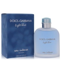 Light Blue Eau Intense by Dolce &amp; Gabbana Eau De Parfum Spray 6.7 oz for Men - £98.20 GBP