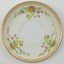 National China Japan Patricia Pattern Footed Cup Saucer Tableware Floral Flowers - £3.98 GBP