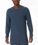 32 Degrees Men&#39;s Raglan Long-Sleeve Sleep T-Shirt in Thunder Blue-Large - $20.50 CAD