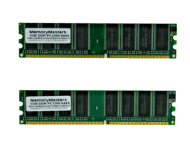 2GB 2X 1GB PC3200 184pin Ddr Ram Apple I Mac G5 Memory 2GHz - £23.73 GBP