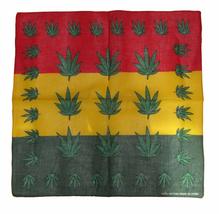 K&#39;s Novelties Wholesale Lot 3 22&quot;x22&quot; Rasta Weed Marijuana Boarder Red Yellow Gr - £3.54 GBP