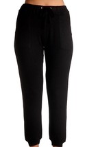 French Kyss women&#39;s supersoft drawstring jogger in Black - size XS - £35.13 GBP