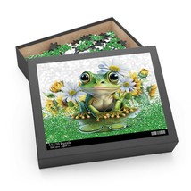 Personalised/Non-Personalised Puzzle, Frog, awd-1368, (120, 252, 500-Piece) - £19.94 GBP+