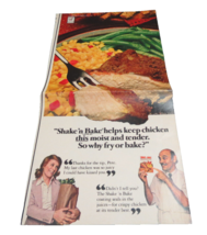 VTG General Foods Shake &#39;n Bake Newspaper Ad 1978 Print Advert - £14.55 GBP