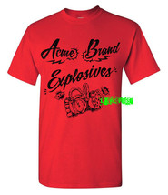 ACME EXPLOSIVES T SHIRT vintage retro style saturday morning cartoons parody - £11.98 GBP+