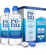Bausch &amp; Lomb Renu Multi Purpose Solution Advanced, 12oz (2 Pack) &amp; Lens... - €11,47 EUR