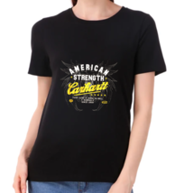 Carhartt American Strength Women&#39;s Black T-Shirt - £11.70 GBP