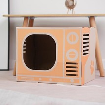 The Ultimate Cat Entertainment Center: Radio Cat Scratcher with Integrated Cat L - £33.44 GBP+