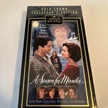A SEASON FOR MIRACLES PATTY DUKE VHS 1999 Hallmark Hall of Fame New - £12.50 GBP