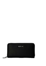 Replay Women Wallet - Designer Fashion Black Purse Stylish 2025 Collecti... - $832.02 MXN