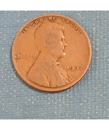 US 1937 Lincoln Wheat Cent - Phila Issue - Nice old circ Collectible! - $4.59 CAD