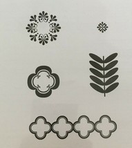 Stampin Up Madison Avenue Set of 5 Clear Mount Stamps Unmounted Flowers Card Art - £2.38 GBP