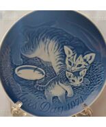 1971 Bing &amp; Grondahl B &amp; G Mother&#39;s Day Mors Dag Plate Denmark - Cat &amp; K... - $176.62 MXN