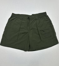 World Wide Sportsman Green Zip Cargo Shorts Women Plus Size 18 (Measure ... - £10.20 GBP
