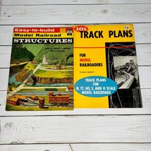 Lot of 2 Easy-To-Build Model Railroad Structures 101 Track Plans Model Railroads - £17.47 GBP