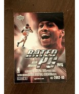 2002-03 UPPER DECK RATED PG #PG7 ALLEN IVERSON - 76ERS INSERT $2.88 B3G1 - $54.82 MXN