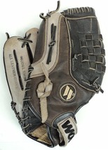 Worth Silencer Softball Glove Mitt Black Gray TM130 - 13&quot; - LHT - Nice C... - $30.95