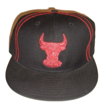 Chicago Bulls Windy City Hardwood Classic NBA Hat Ball Cap 7 59Fifty NEW... - $11.87