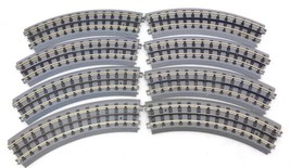 8 Pieces MTH Trains RealTrax Solid Rail O-31 Curve Track Used - £23.88 GBP