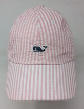 Vineyard Vines Seersucker Pink Striped Women&#39;s Baseball Hat Cap Outdoor ... - $14.84