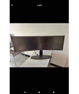 2 Samsung 22″ Monitors S22E200B on Dual Ergotron Neo Flex Dual LCD Stand - $99.00
