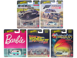 &quot;Pop Culture 2024&quot; 5 piece Set A &quot;Premium Series&quot; Diecast Model Cars by Hot Whee - £53.76 GBP