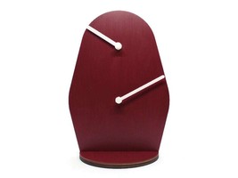 Minimalist Wooden Table Clock, Quiet No-Ticking Analog Design, Sleek Dec... - £38.86 GBP