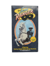 The Lone Ranger Special Edition 3 VHS Box Set Vintage - £3.91 GBP