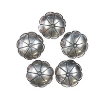 c1940&#39;s Navajo silver buttons (5) - £195.18 GBP