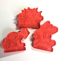 Vintage Nintendo Super Mario Brothers Cookie Cutters 1989  Spiny Mario Koopa - £6.16 GBP