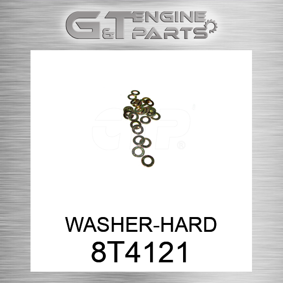8T4121 WASHER-HARD fits CATERPILLAR (NEW AFTERMARKET) - $0.99
