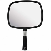 Mirrorvana Large Hand Mirror With Comfy Handle - Black Portable, 9&quot; X 13&quot; - $33.99