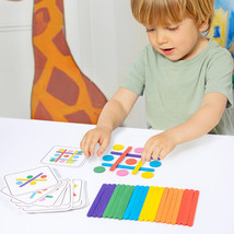Rainbow Stick Early Education Thinking Puzzle Toy Children&#39;s Mathematics - £11.46 GBP+
